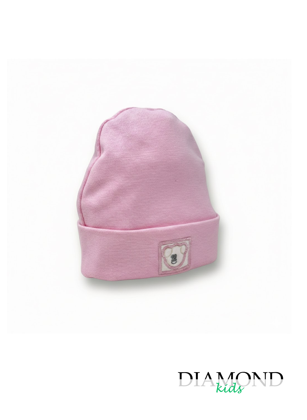 Cappellino Neonato Irge baby orsetto unisex rosa