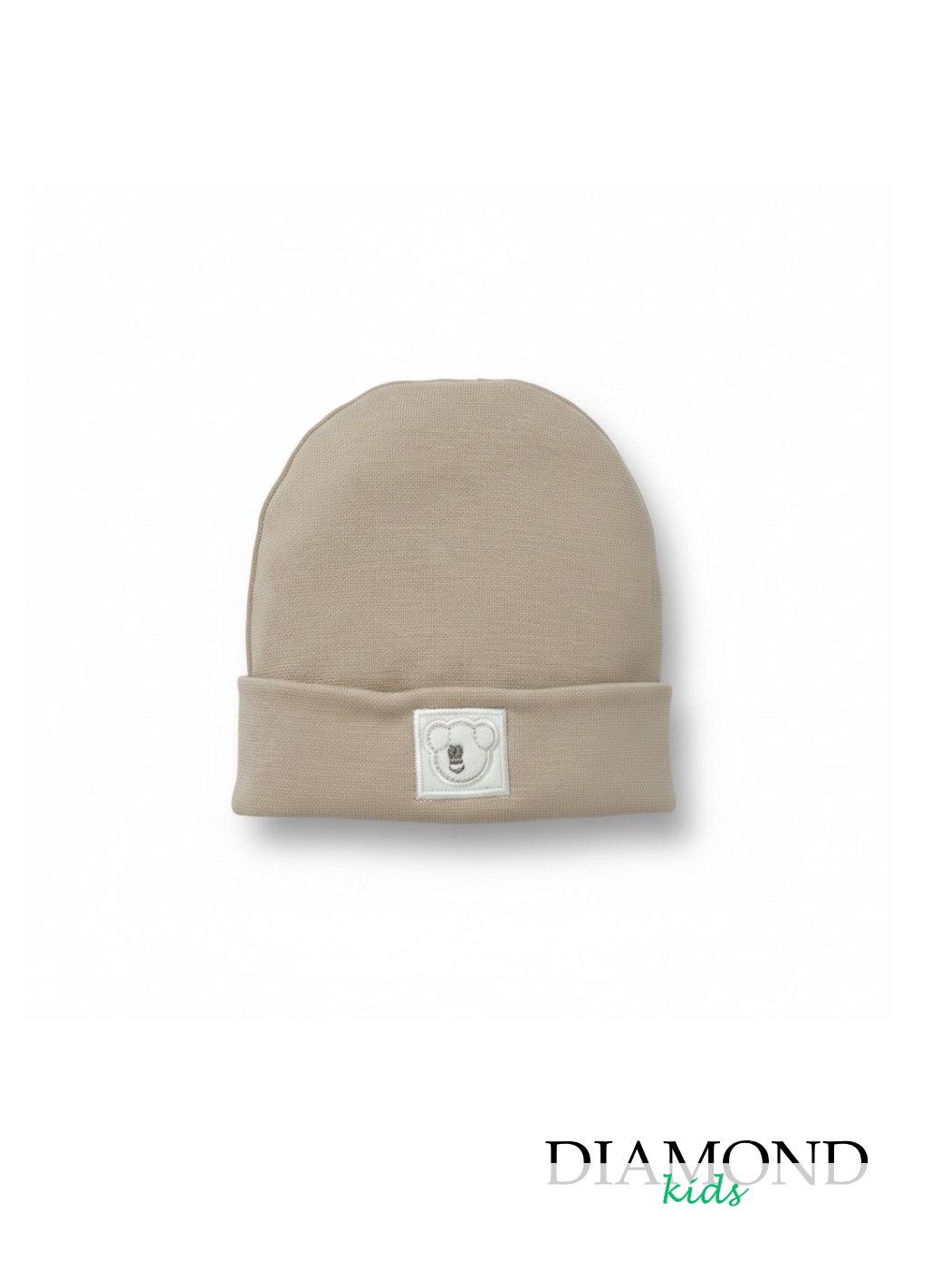 Cappellino Neonato Irge baby orsetto unisex beige