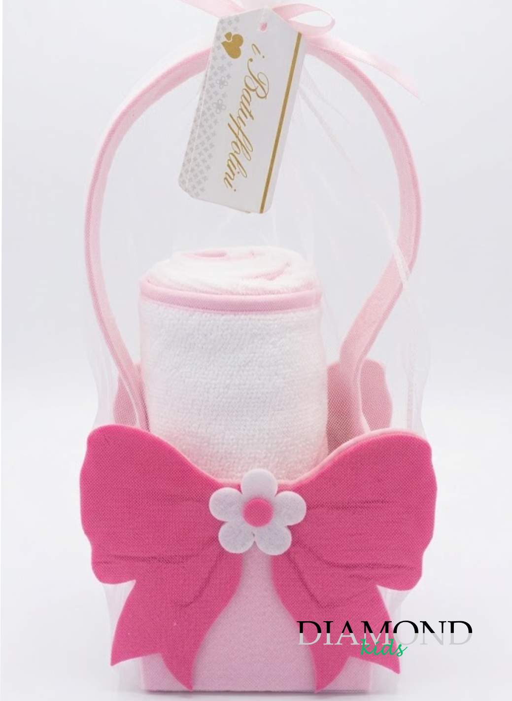 Set regalo Batuffolini Fiocco rosa
