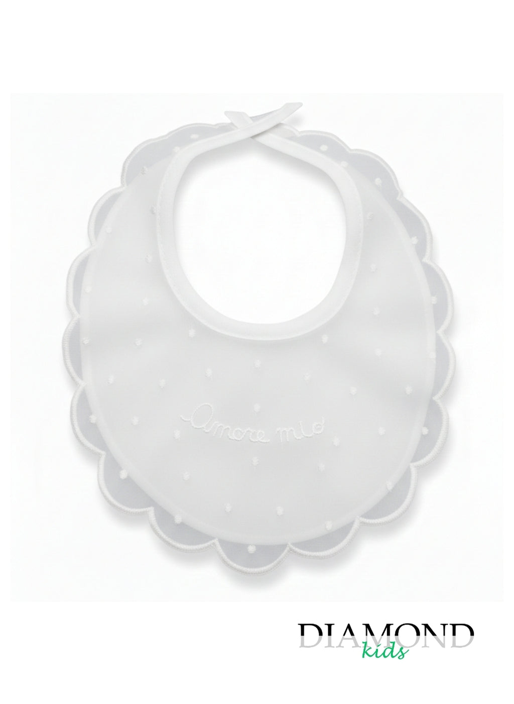 Bavetta Nancy baby Amore mio bianca