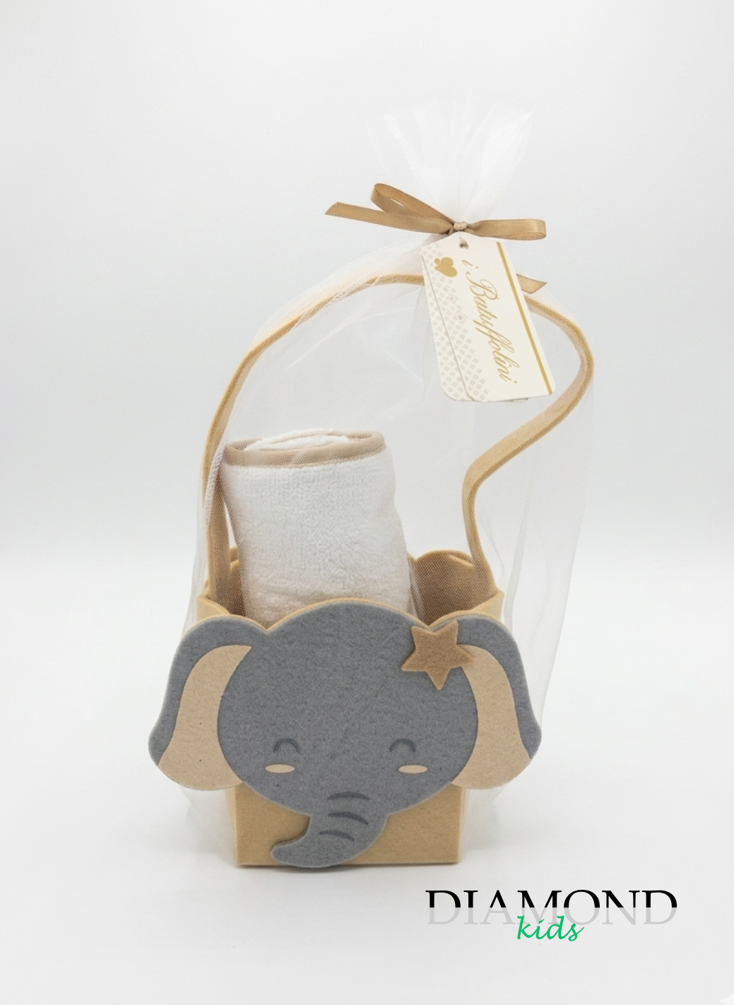 Set regalo Batuffolini Elefante beige