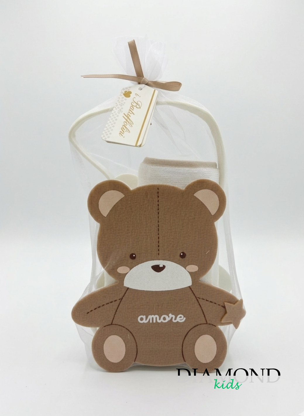 Set regalo Batuffolini Orso beige