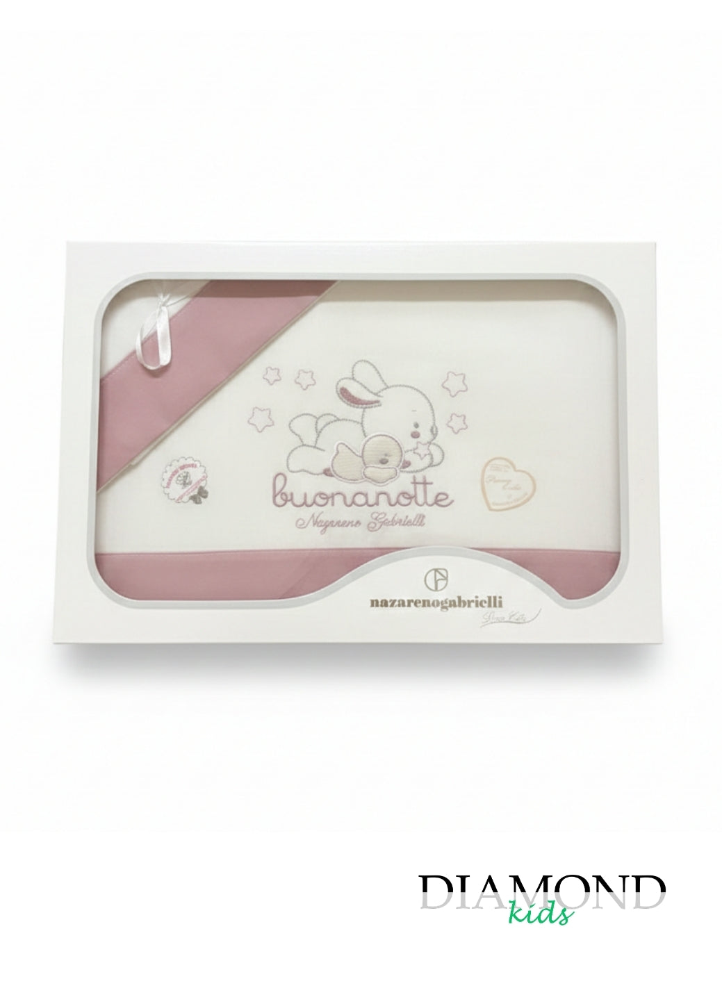 Set lenzuola culla Nazareno Gabrielli Buonanotte cipolla