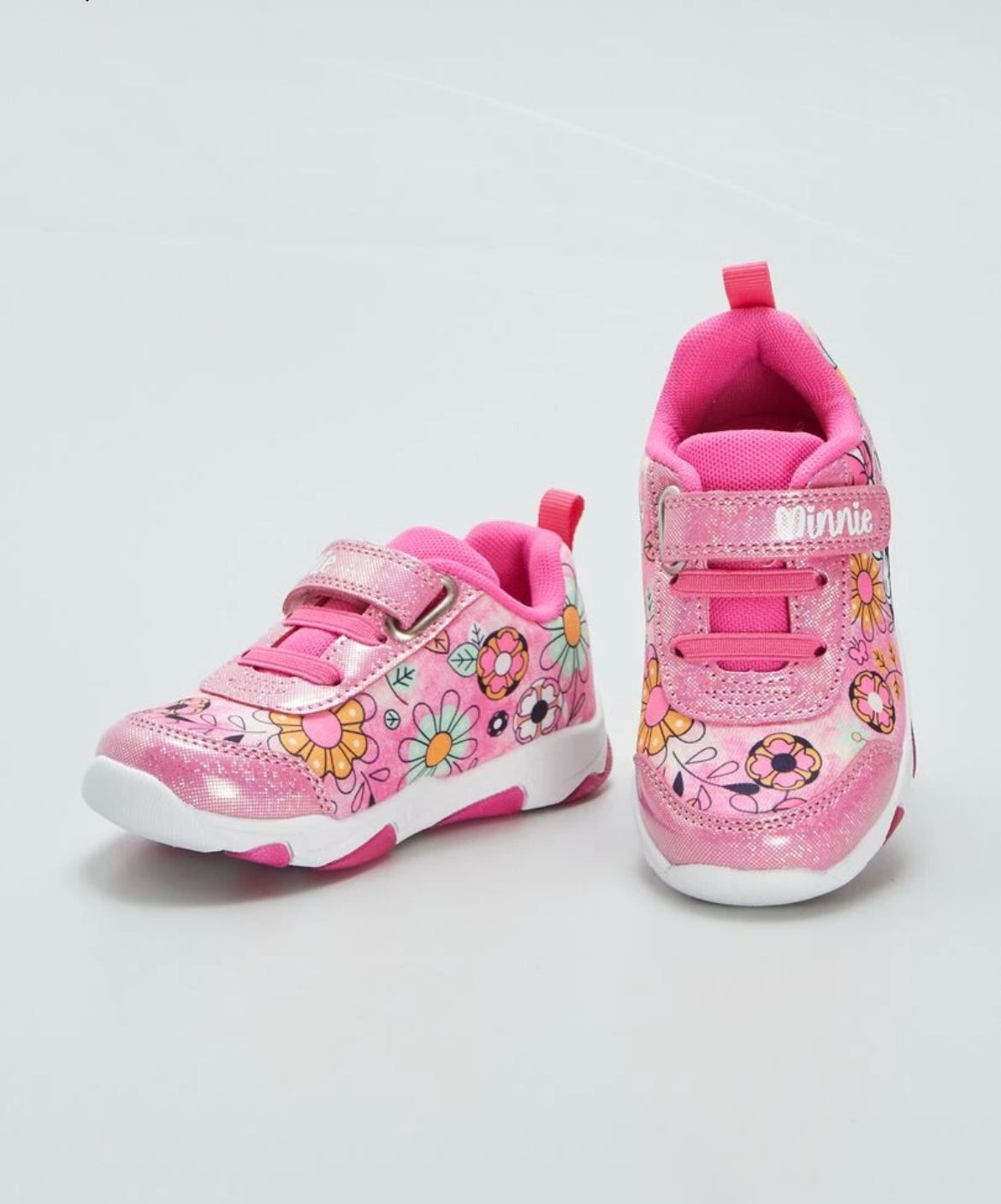 Sneakers bambina Minnie con luci led