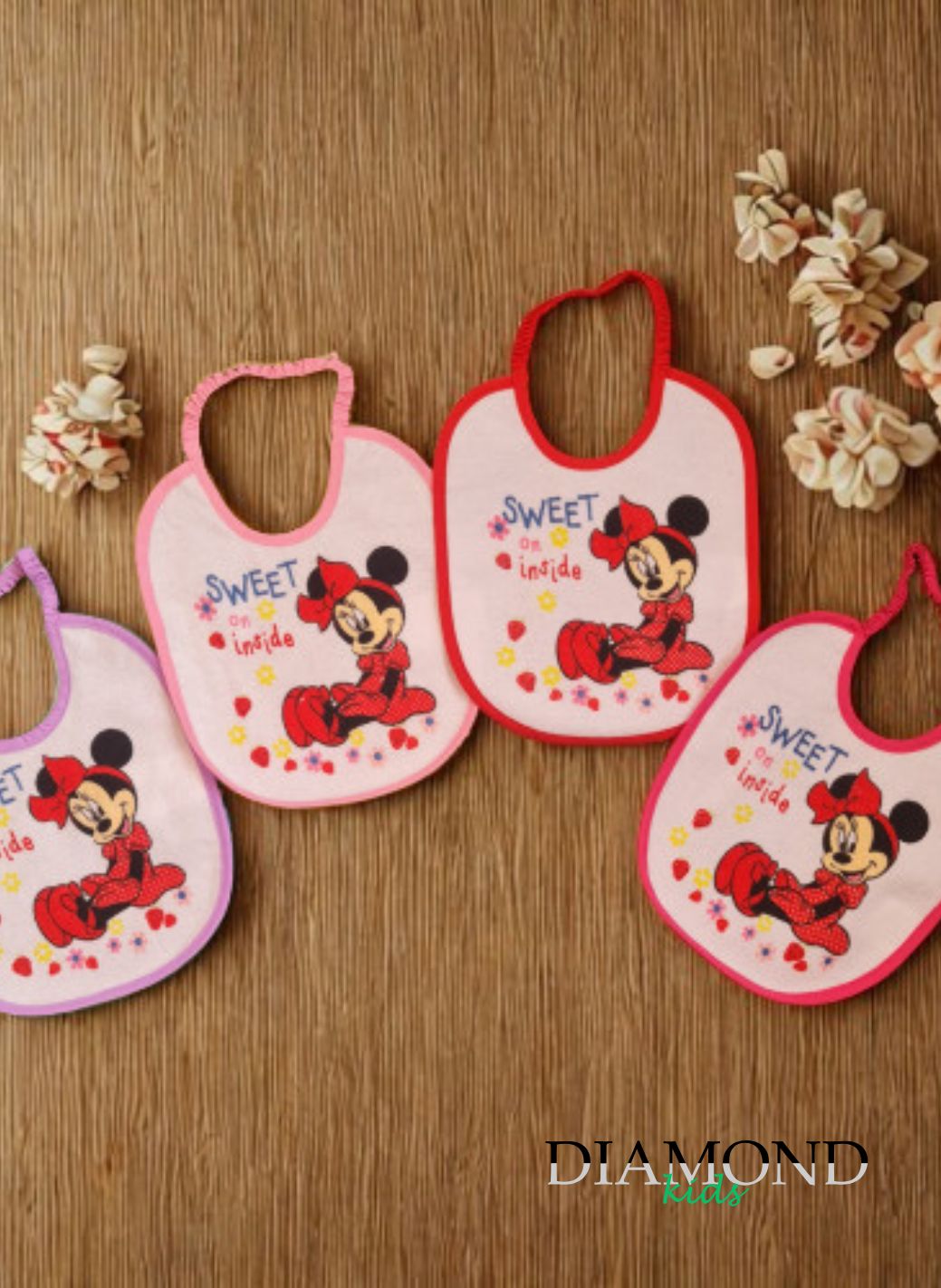 Set 6 Bavette Minnie Sweet on inside multicolor