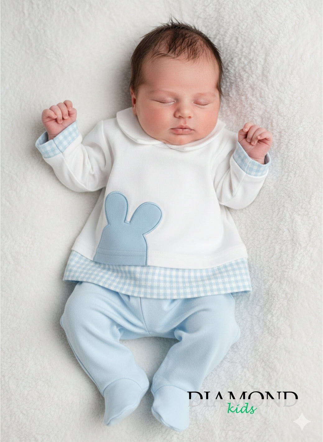 Clinico Neonato I Preziosini Coniglio celeste