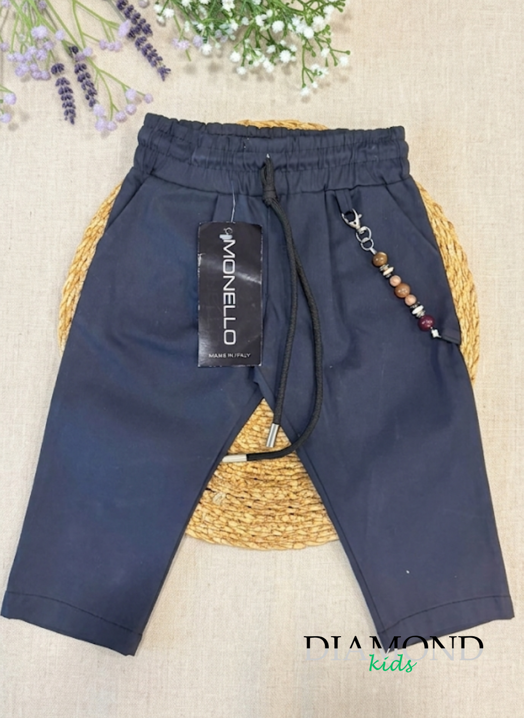 Pantalone Neonato Monello Street blu