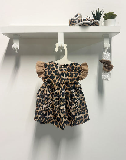 Completo Neonata Animalier scarpine