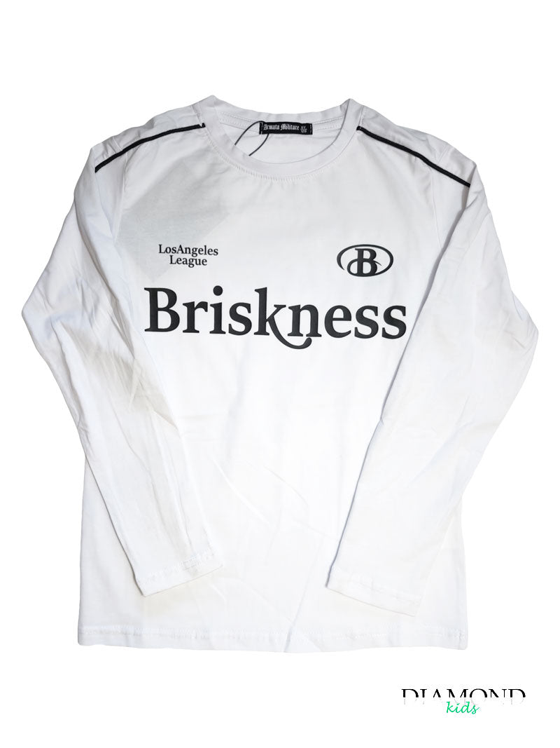 T-shirt Bambino Los Angeles bianca