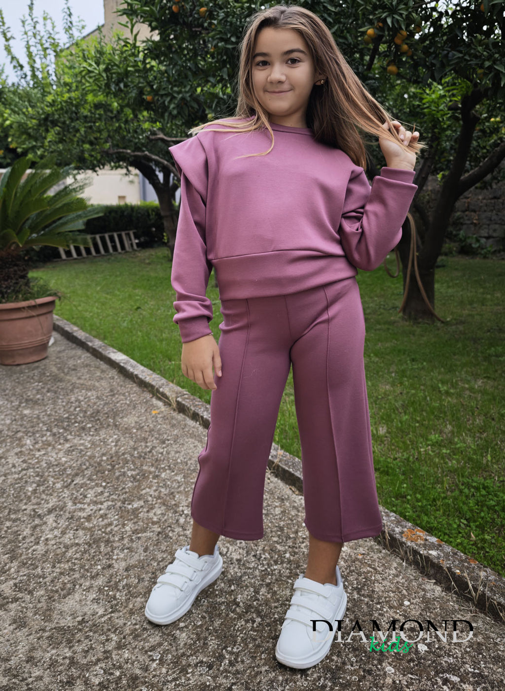 Completo Bambina One Cipolla