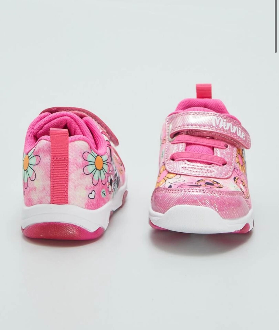 Sneakers bambina Minnie con luci led