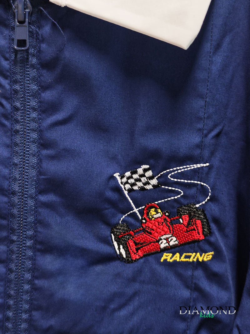 Grembiule Elementare Monostar Racing blu