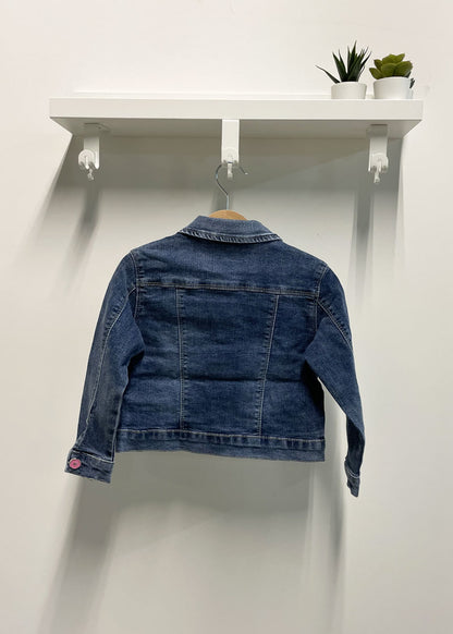 Giubbino Neonata Denim blu