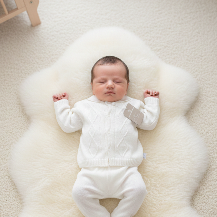 Completo corredino Rombi prima uscita panna