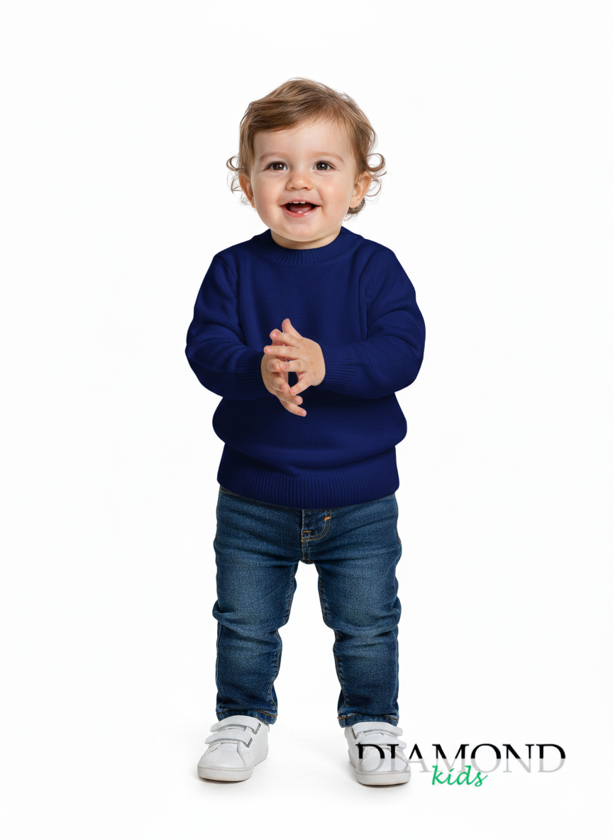 Maglioncino Neonato Classic blu