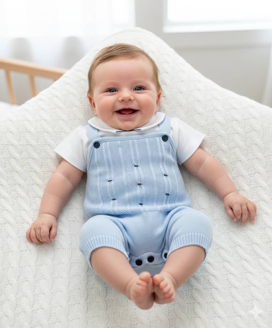 Completo Unisex La margherita cielo e bianco