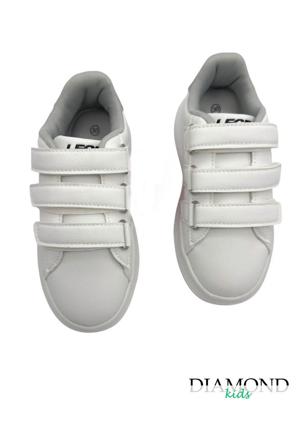 Sneakers Bambino Legea bianche e grigie