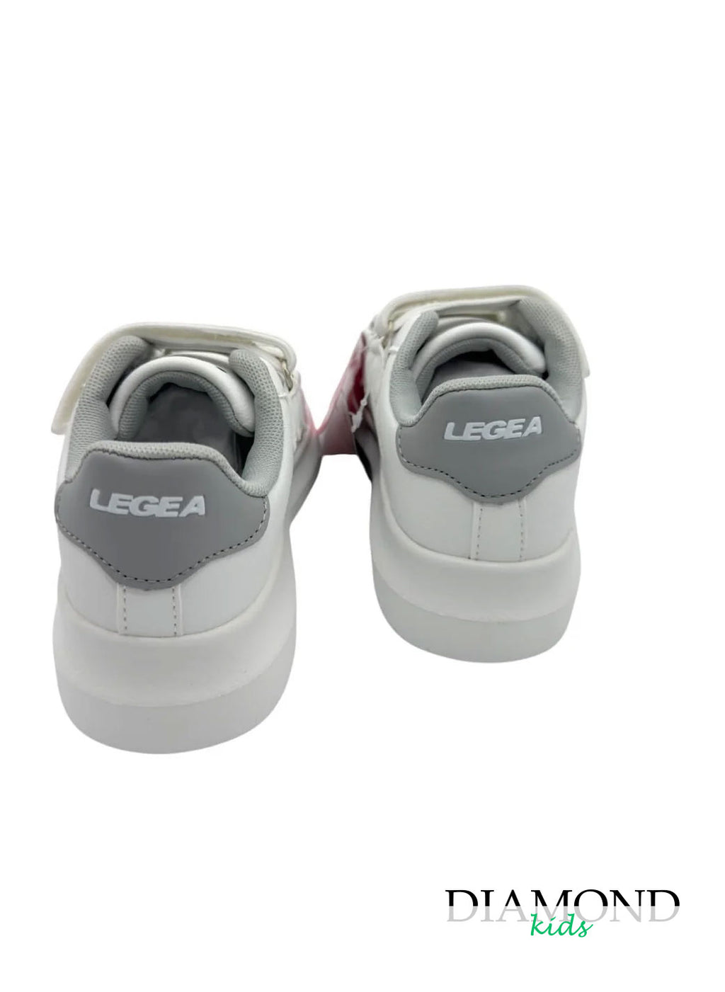 Sneakers Bambino Legea bianche e grigie
