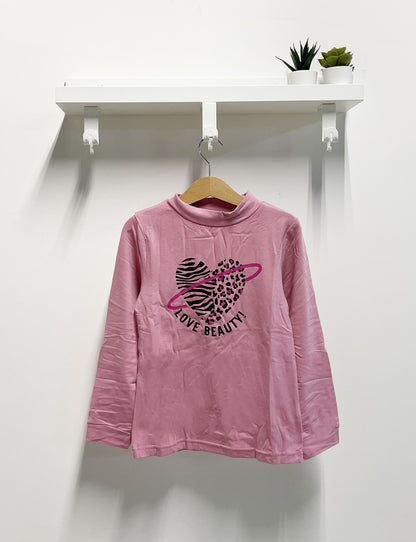 Lupetto Bambina Love Beauty rosa