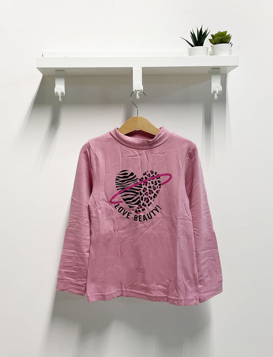 Lupetto Bambina Love Beauty rosa