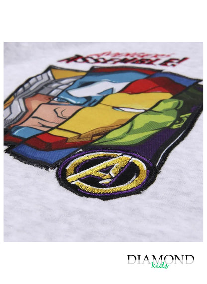 Pigiama Bambino Avengers ciniglia bianco