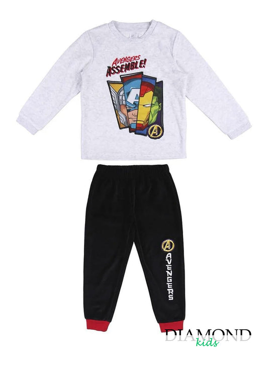 Pigiama Bambino Avengers ciniglia bianco