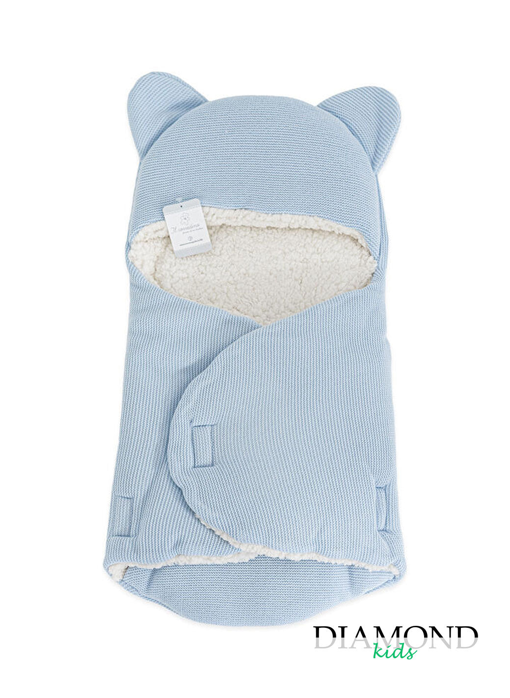 Sacco Nanna Neonato Orecchie azzurra