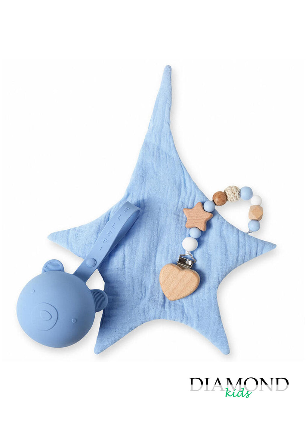 Set Neonato Orso azzurro