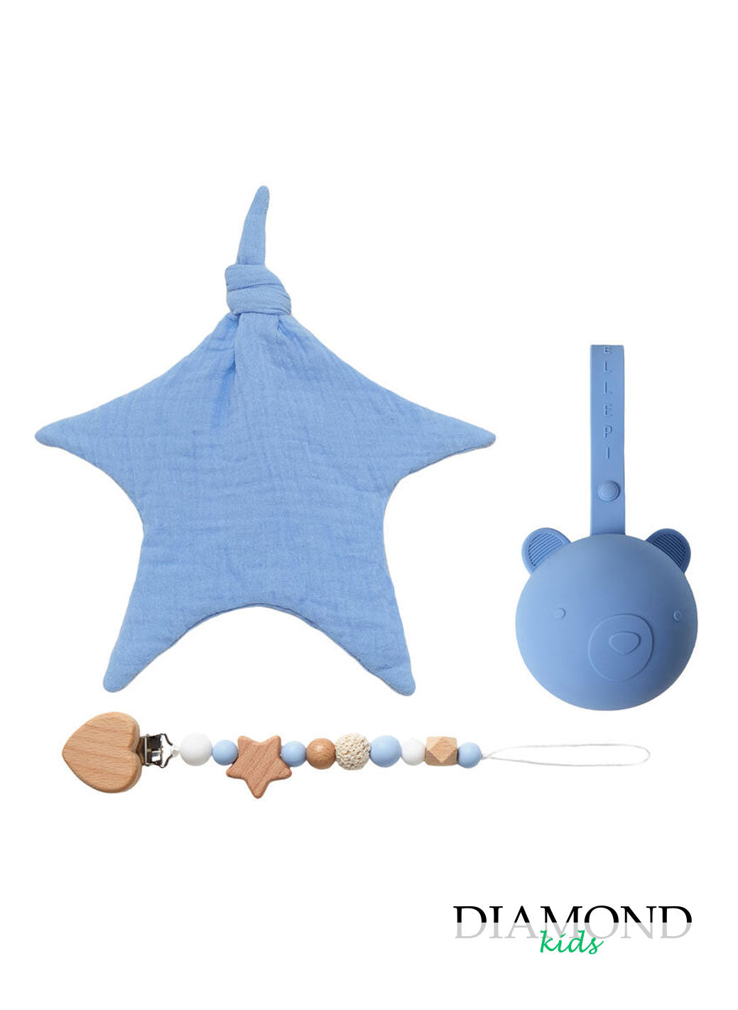 Set Neonato Orso azzurro