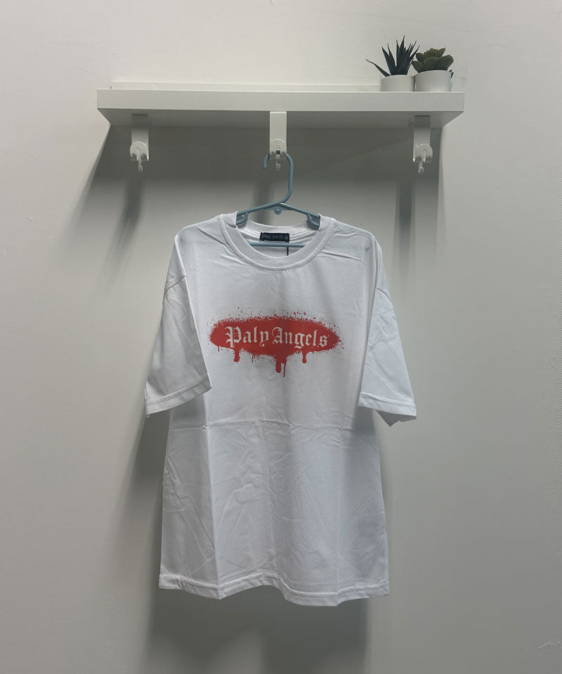 T-shirt Bambino Palm bianca