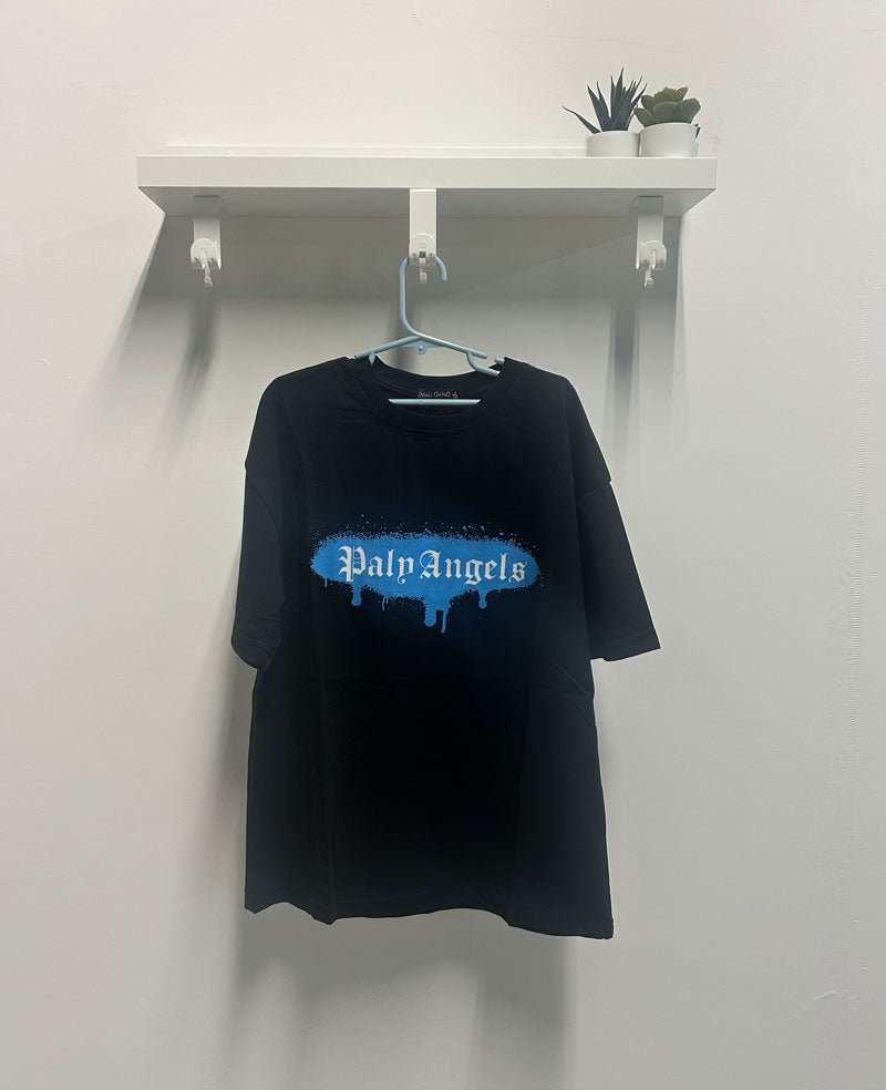 T-shirt Bambino Palm nera