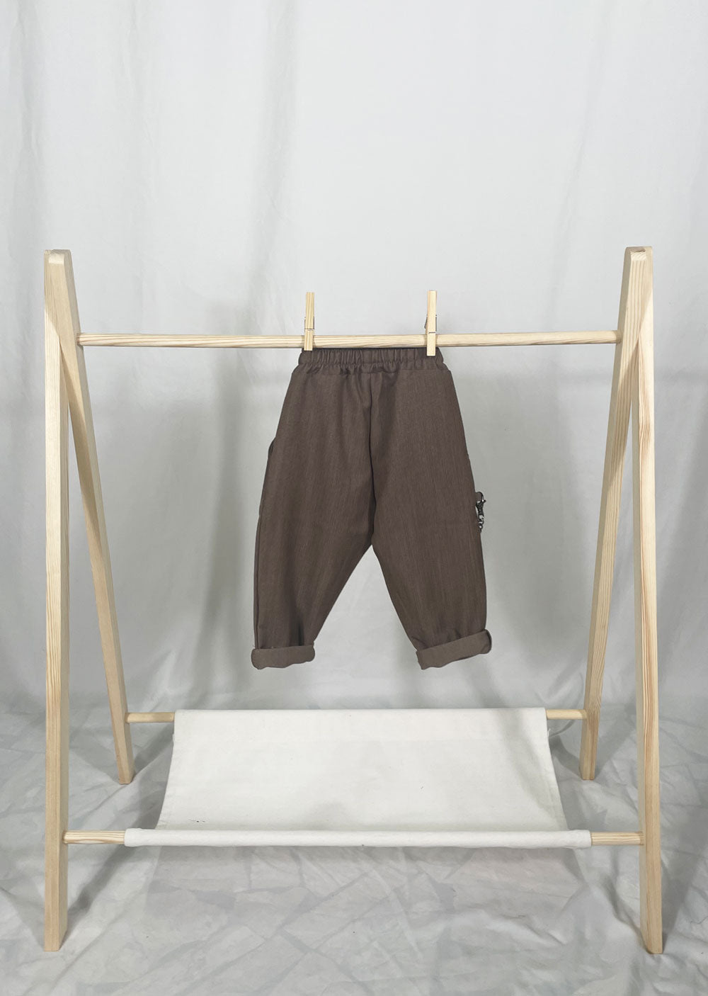 Pantalone Neonato Young marrone catena