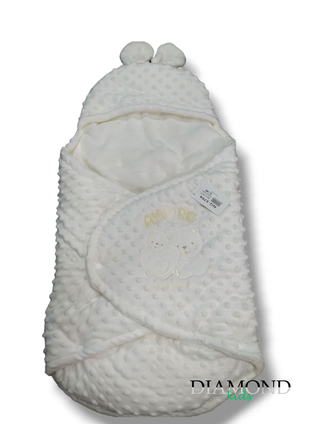 Sacco Nanna Neonato Amore orsi panna