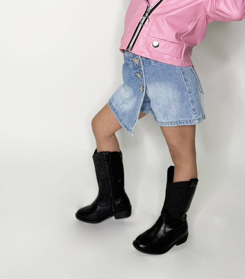 Skort Neonata jeans blu chiaro