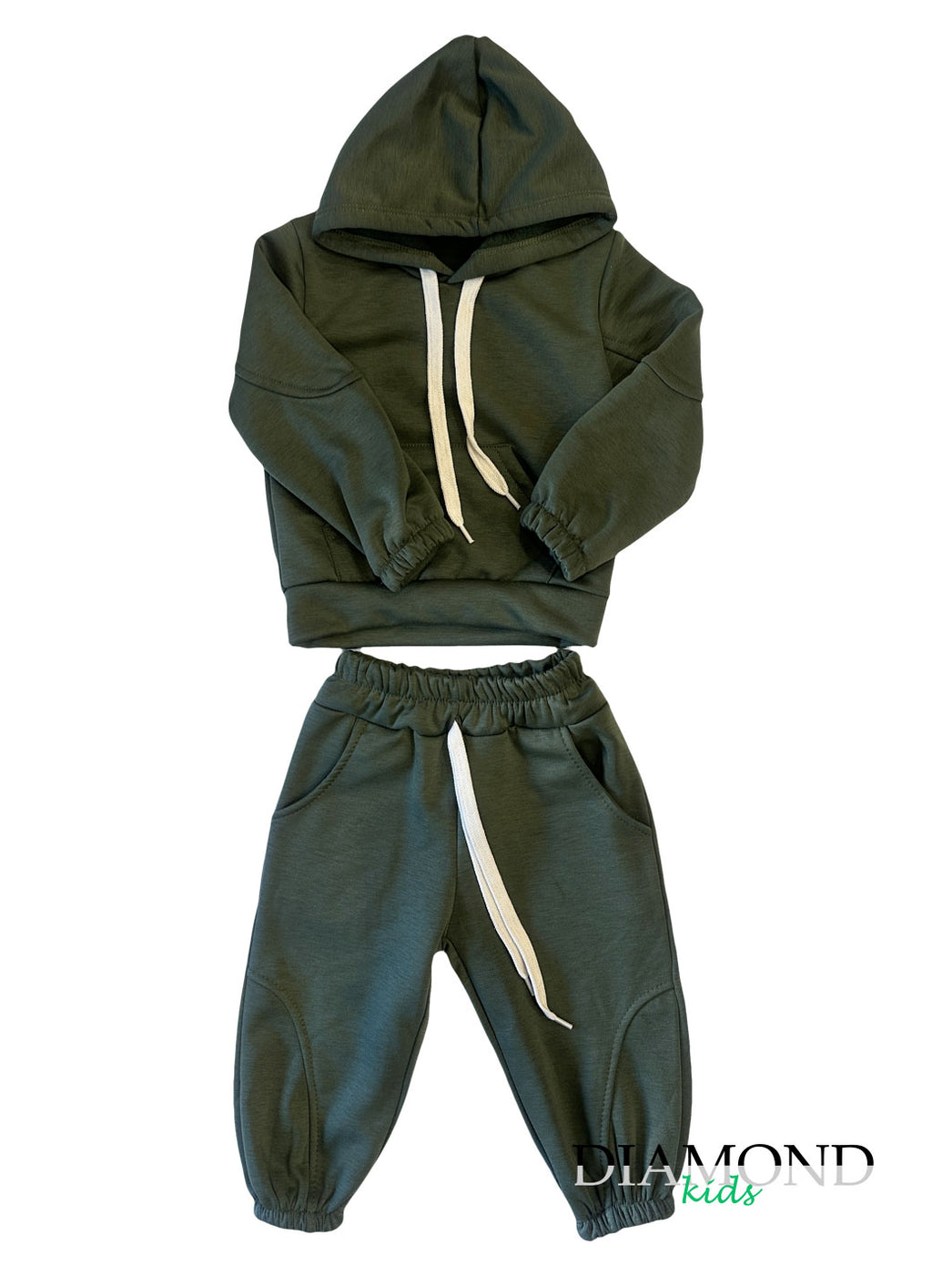 Completo Neonato tuta verde