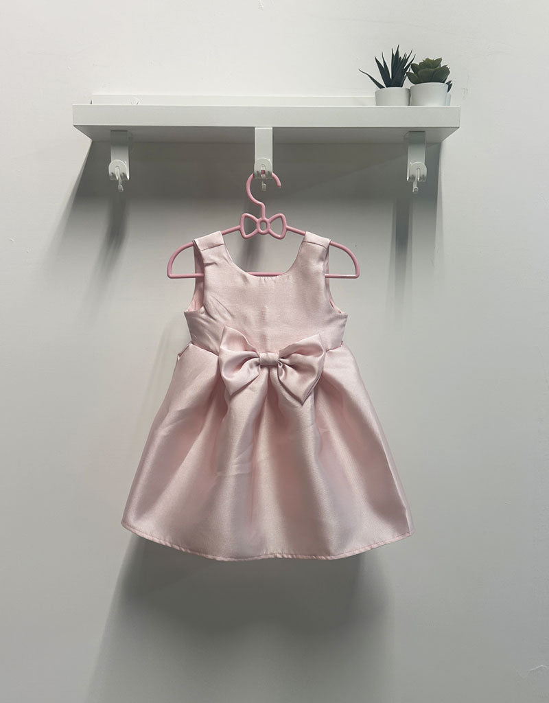 Abito Neonata Fiocco Elegante rosa