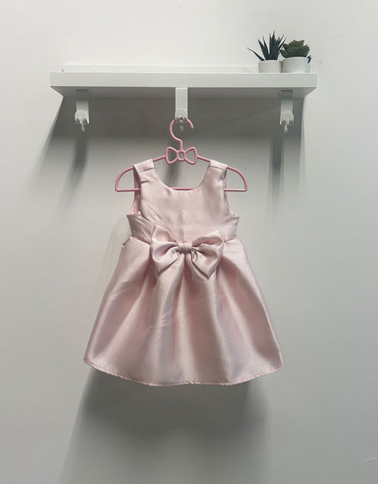 Abito Neonata Fiocco Elegante rosa