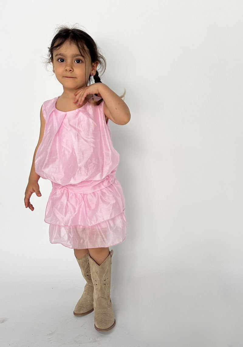 Abito Bambina Tulle rosa