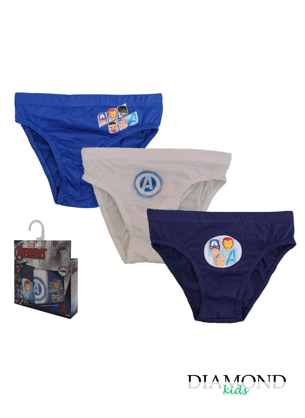Tris Slip Bambino Avengers