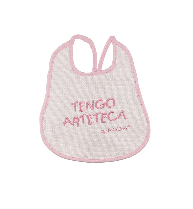 Bavetta Neonato Arteteca Nancy baby rosa