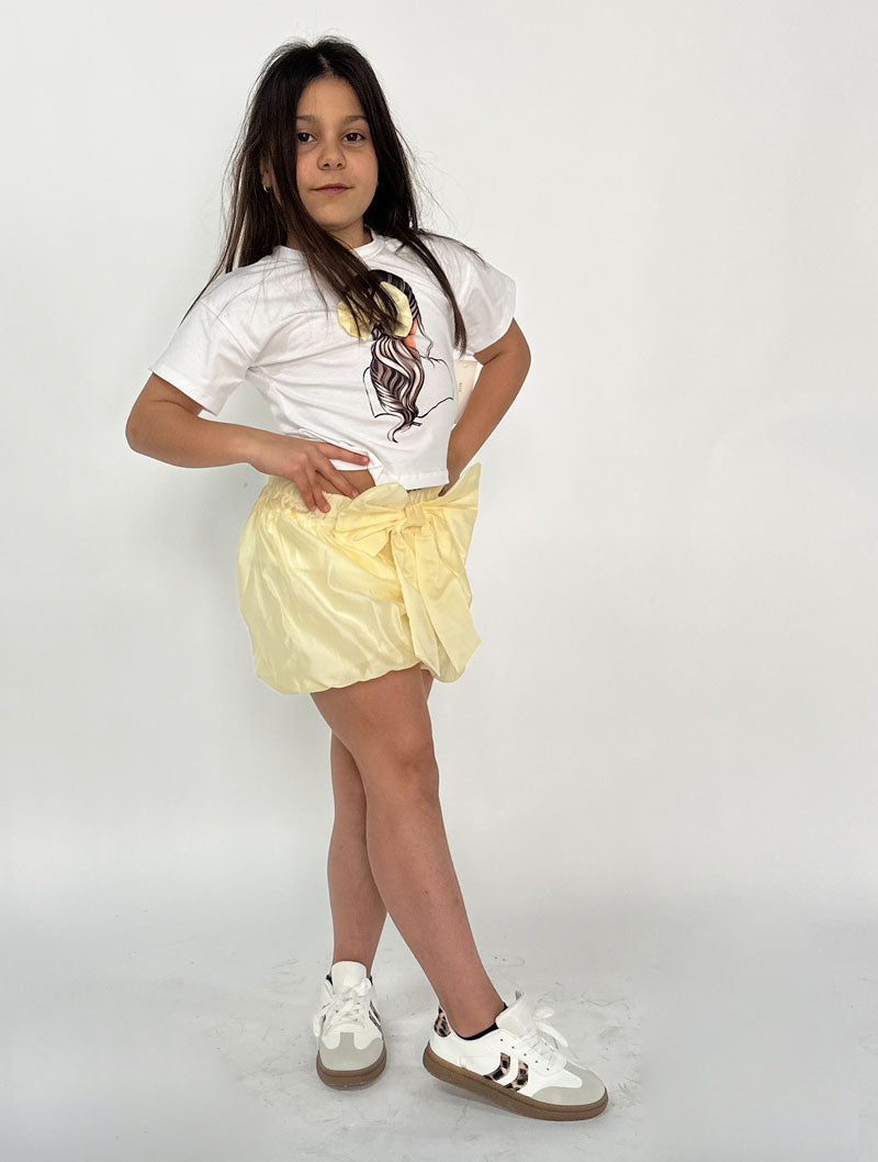Completo Bambina Balloon giallo