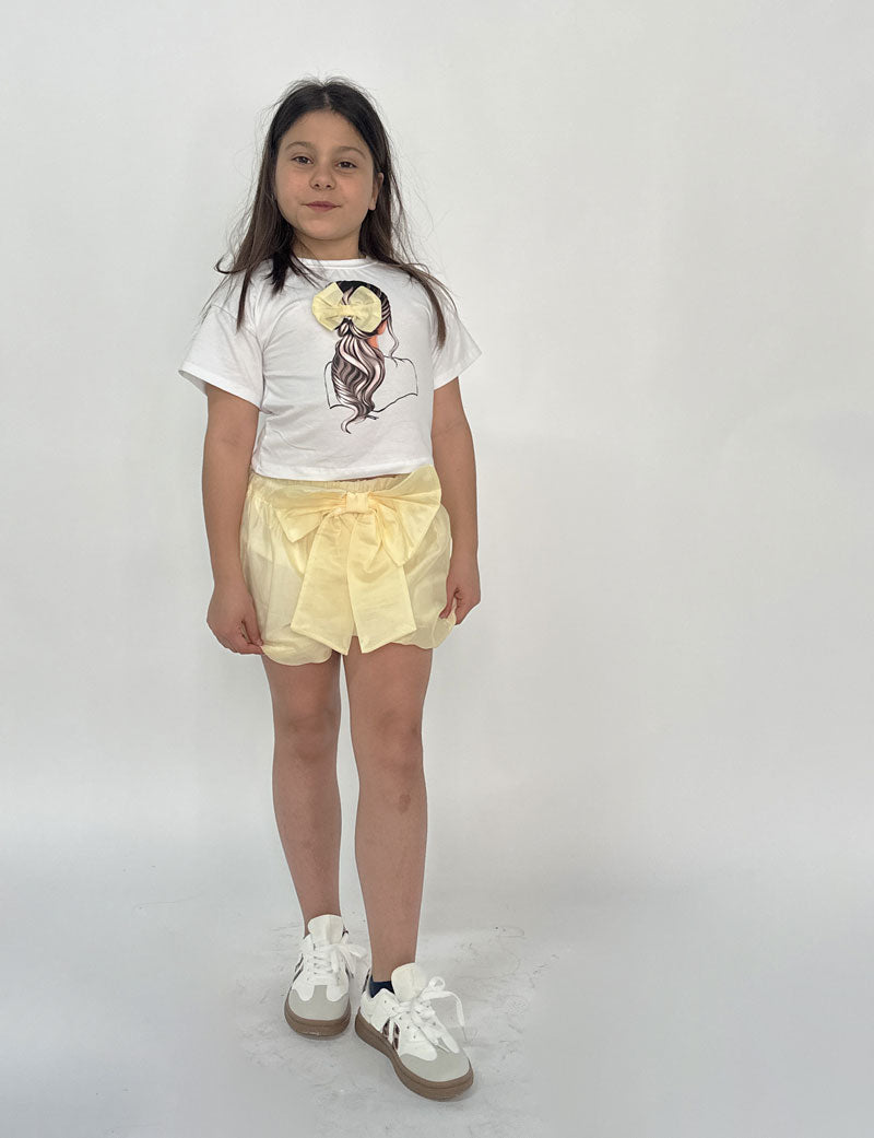 Completo Bambina Balloon giallo