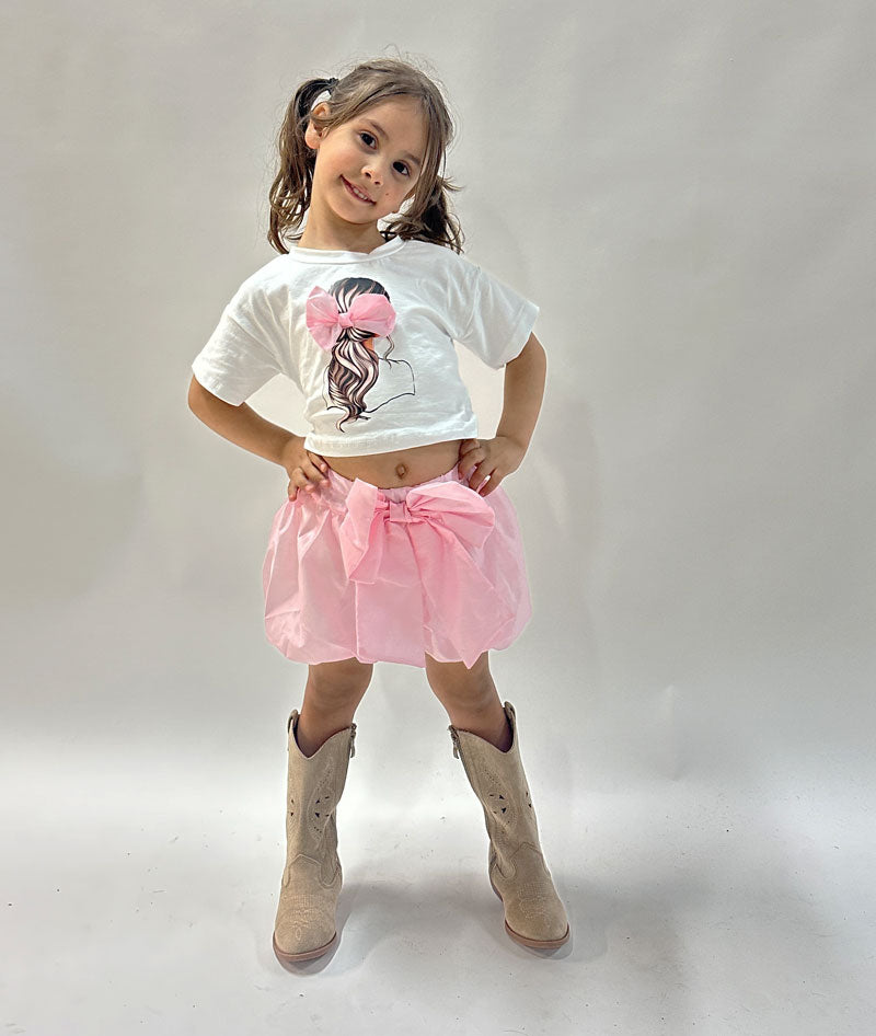 Completo Neonata Balloon rosa