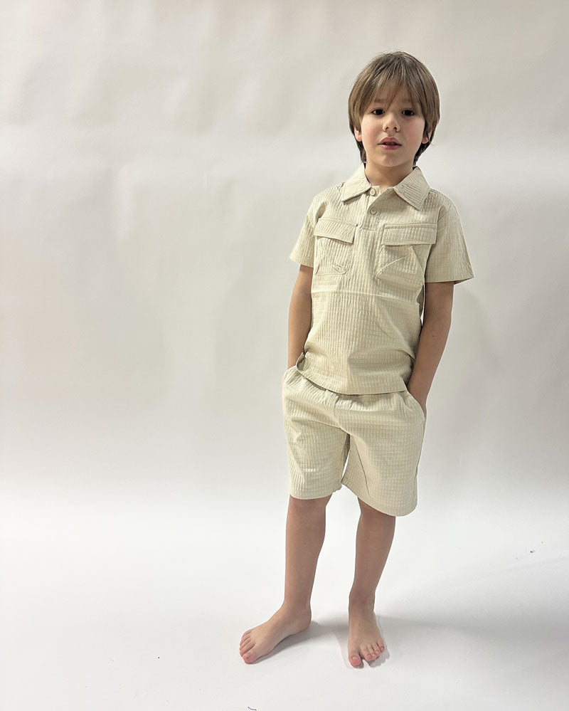 Completo Bambino Beach beige