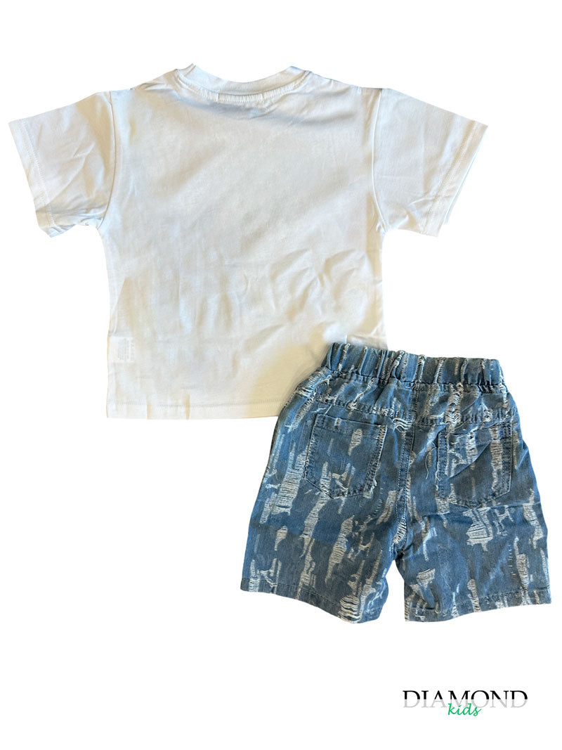 Completo Bambino Game bianco