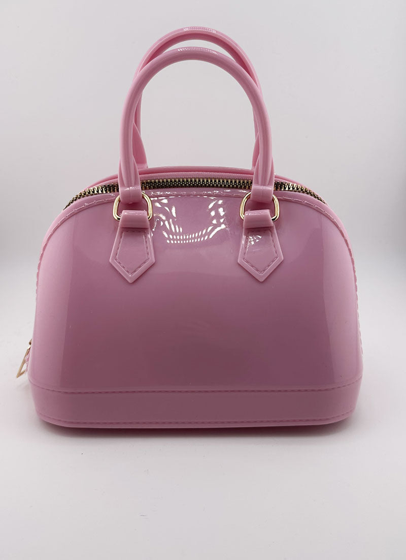 Borsa Bambina lucida rosa