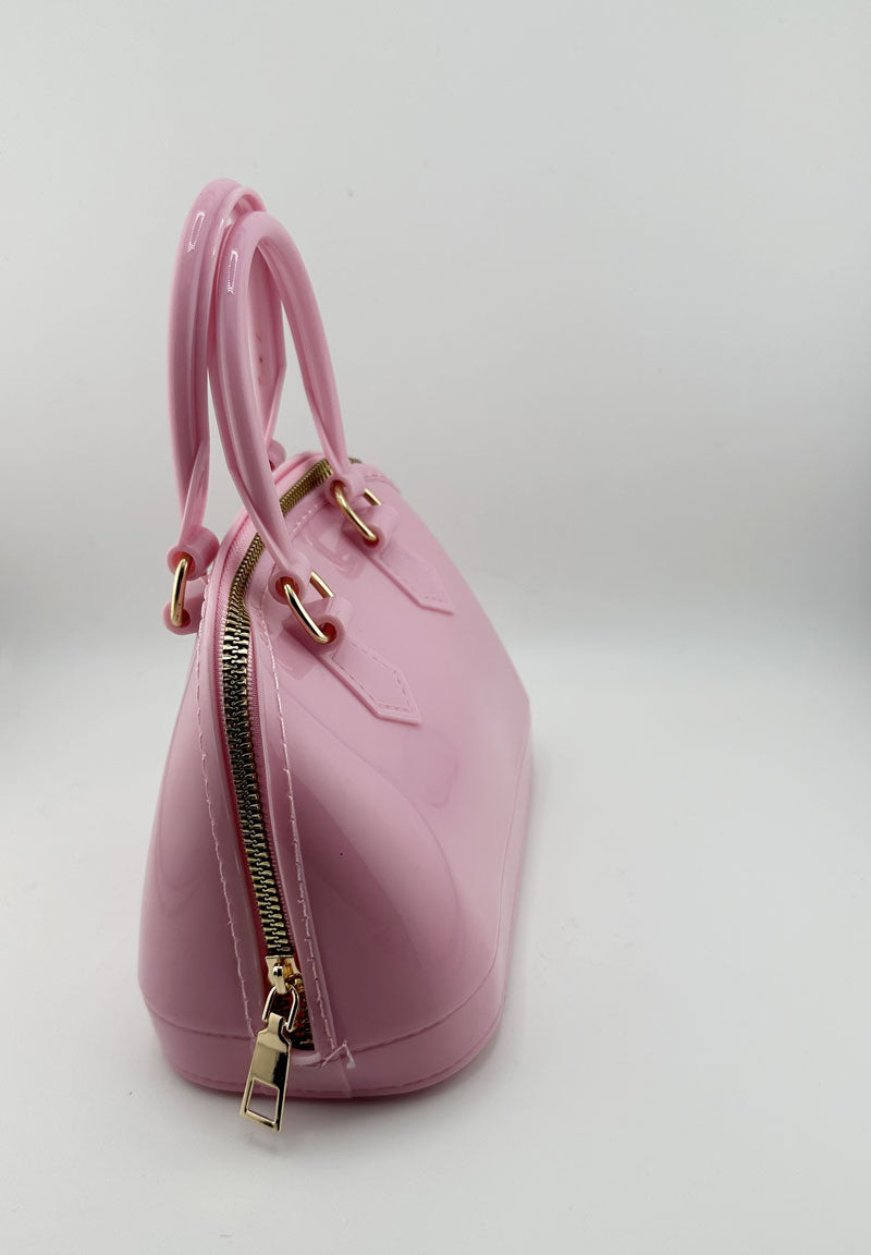 Borsa Bambina lucida rosa