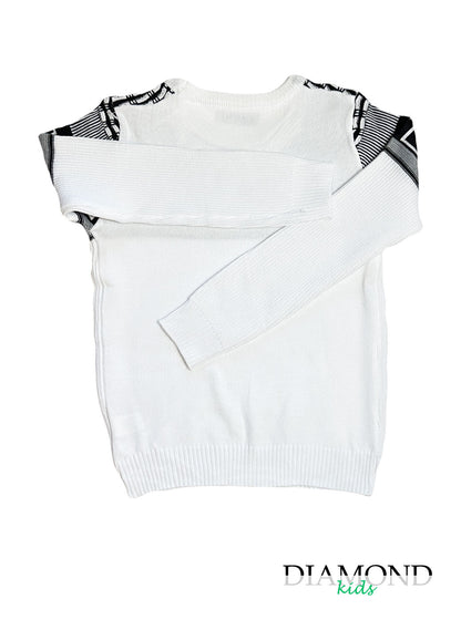 Maglioncino Bambino Brumbaby bianco
