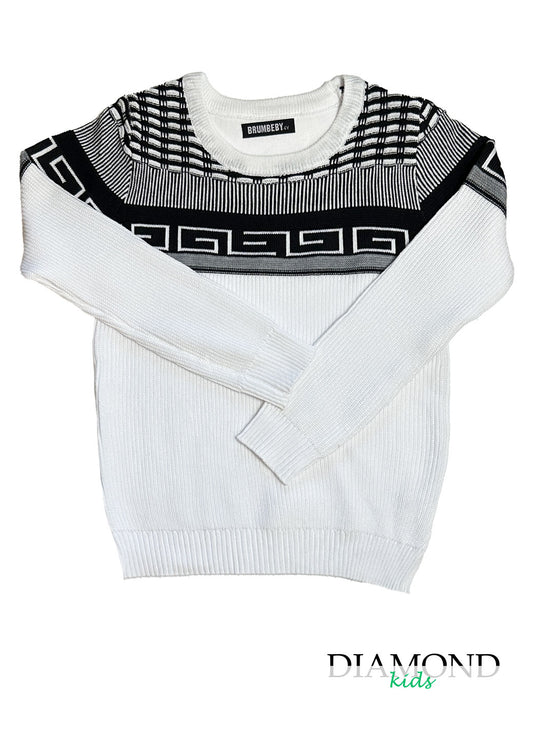 Maglioncino Bambino Brumbaby bianco