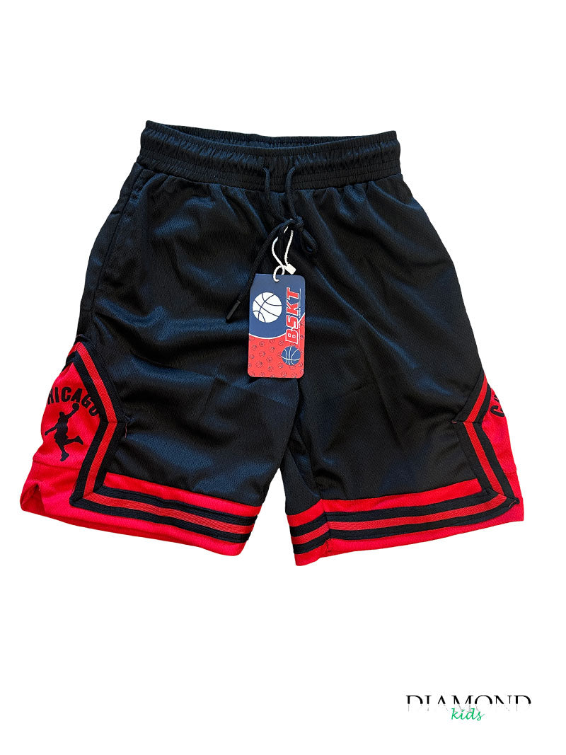 Bermuda Bambino Basket nero